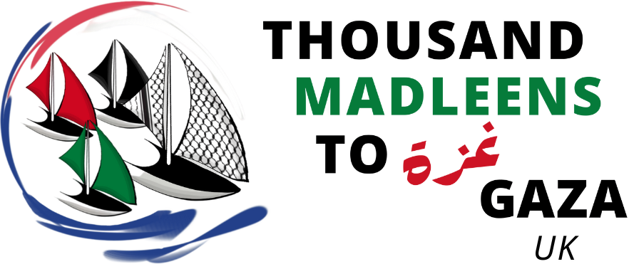 1000 Madleens to Gaza Logo